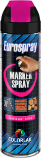 Eurospray barva značkovací Colorlak 500 ml oranžová fluorescentní